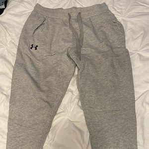 Grey under armour joggers